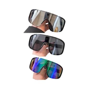 Imagem de Óculos De Ciclismo Unissex Estilo Y2K Retro-Reflexivos, Óculos Esporti