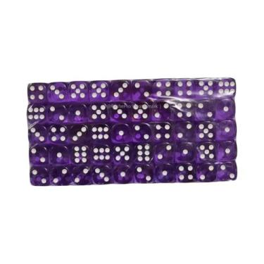 Imagem de Conjunto De Dados De Acrílico Coloridos 100 Peças 14mm Dados Padrão De