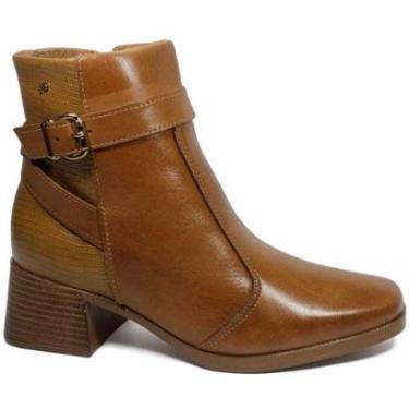 Imagem de Bota Pegada Stretch Lizard Couro Feminina 282353-01-Feminino