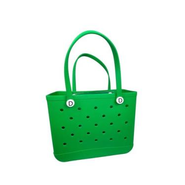 Imagem de Bolsa Eva Premium Luxo Praia Piscina Impermeável - - Domum, Verde, M