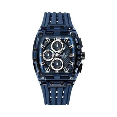 Imagem de Relógio Cronógrafo Masculino À Prova d'Água 5ATM NAVIFORCE Com Pulseir