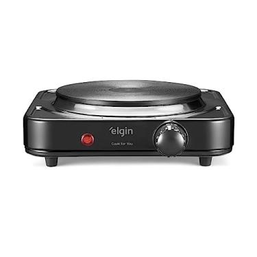Imagem de Elgin, Fogão Elétrico Portátil Cooktop de Mesa, 1 Boca, 5 opções de temperatura, 1000W,...