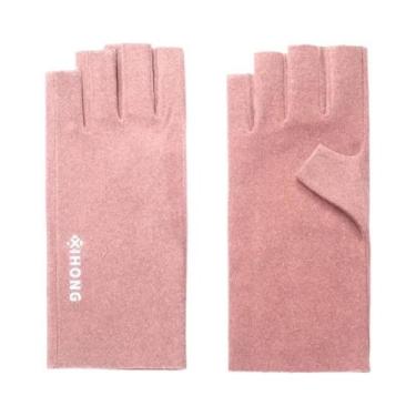 Imagem de Luvas De Veludo Para Mulheres Com Tela Sensível Ao Toque, À Prova De V