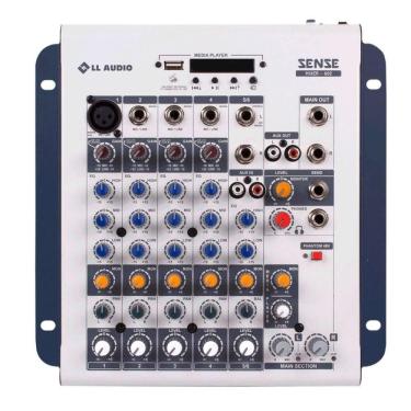 Imagem de Mesa De Som Mixer Sense 602 Com 6 Canais Ll Audio