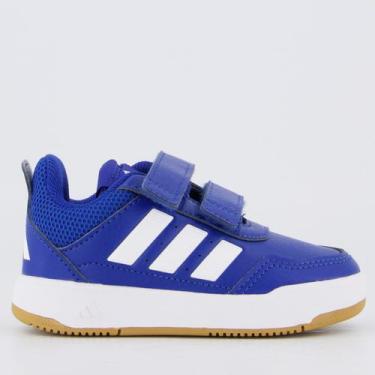 Imagem de Tênis Adidas Tensaur Sport 3.0 CF Kids Azul e Branco, 25