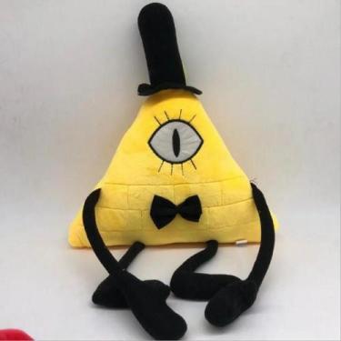 Imagem de Boneco De Pelúcia Bill Cipher De 28cm, Personagem De Desenho Animado P