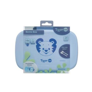 Imagem de Bento Box Marmita Com Divisórias Tigor T. Tigre Bb Meninos - Pacific, 