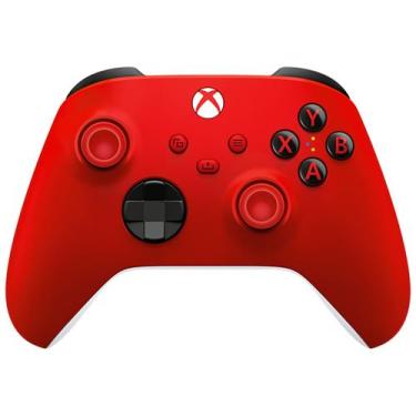 Imagem de Controle para Xbox sem Fio EP2-40578 Microsoft Pulse Red, Pulse Red