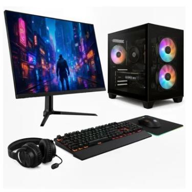 Imagem de PC Gamer Completo Skill Ryzen 7 5700g, 16gb, Radeon Vega 8, SSD 1TB M.2, + Monitor 27" Ips 100hz - Sk27004