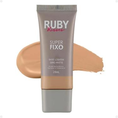 Imagem de Base Líquida Ruby Kisses Super Fixo Semi-Matte cor 122 28ml