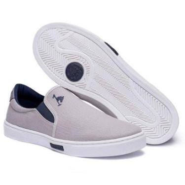 Imagem de Tênis Iate Masculino Slip On Elástico Conforto Polo Joy-Masculino