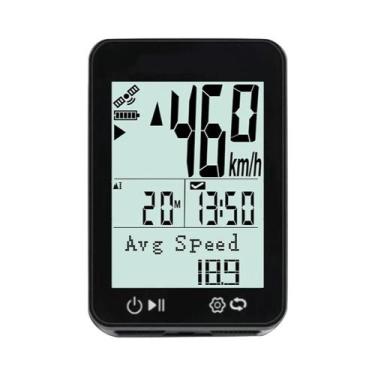 Imagem de Computador De Bicicleta Sem Fio Multilíngue À Prova d'Água Com GPS, Ve