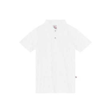Imagem de Camisa polo infantil menino em meia malha Brandili