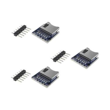 Imagem de Módulo Leitor De Cartão Micro SD SPI 3.3V Para Arduino ESP32 DIY Armaz