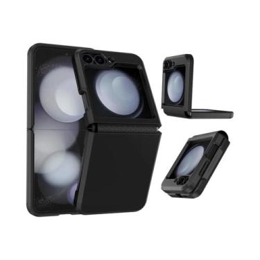 Imagem de Capa De Celular Samsung Galaxy Z Flip 7 6 5 4 3 Antichoque Transparent