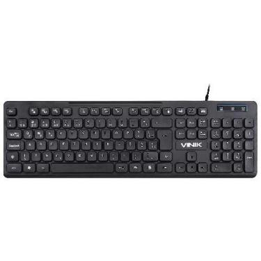 Imagem de Teclado Usb Multimidia Slim Chocolate - Cabo 1.8m - Vinik - Tc100