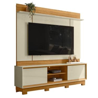 Imagem de Estante Home Theater Siena Com Pés Cumaru/opala - Madetec