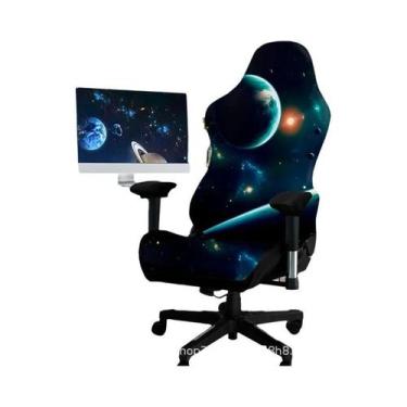 Imagem de Capa Elástica De Fibra De Leite Para Cadeira De Escritório E Gaming, C