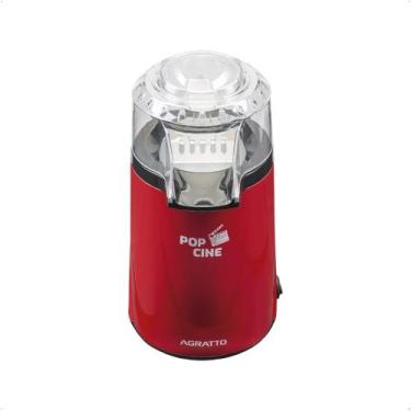 Imagem de Pipoqueira Pop Cine Vermelha 1200W com Dosador 1200W 220V Agratto PP -