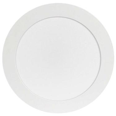 Imagem de Plafon Redondo de Embutir Branco 12W - 6500K (520,0080) - Noll LED