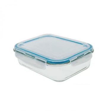 Imagem de Pote De Vidro Retangular Hermetico Marmita 350 Ml - Mimo