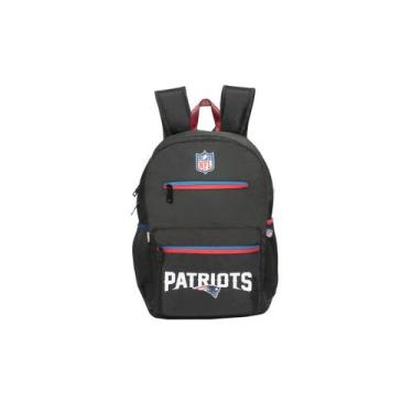 Imagem de Mochila Esportiva Escolar Nfl Futebol  Americano Patriots Packers Ofic