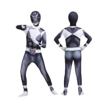 Imagem de Fantasia Power Rangers Samurai - Traje de Cosplay Adulto com Máscara, 