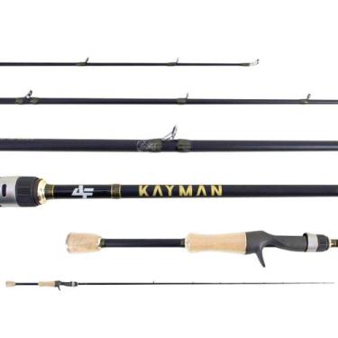 Imagem de Vara Para Carretilha Albatroz kayman 6'4" (1,92m) 6-12Lbs - Inteiriça 