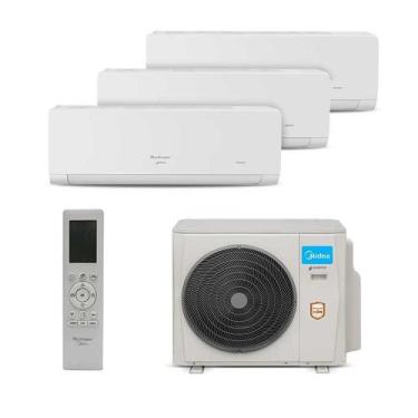 Imagem de Ar Condicionado Multisplit HW Inverter 27.000 Btu (1x Evap 9.000 + 1x 