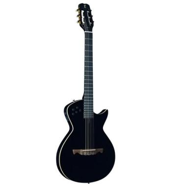 Imagem de Violão Elétrico Nylon Sólido Tagima Modena NY BK