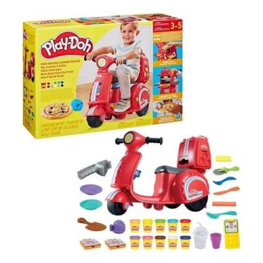 Imagem de Veículo Massinha PlayDoh Pizza Delivery Scooter Hasbro F8803