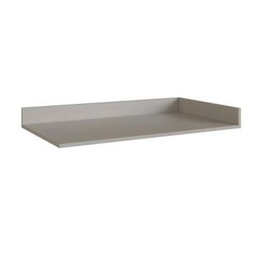 Imagem de Tampo para Balcão de Canto 91,5cm Cinza/Fumê - Quiditá