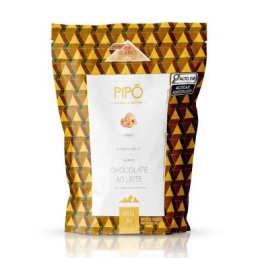 Imagem de Pipoca Gourmet Doce Sache Sabor Chocolate Alpino 90g Lanche Crocante C