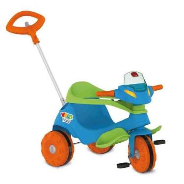 Imagem de Velobaby Passeio &amp Pedal Azul Bandeirante