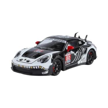Imagem de Modelo De Carro Esportivo 911 GT3 RS Em Escala 1:24 Com Som E Luz Para