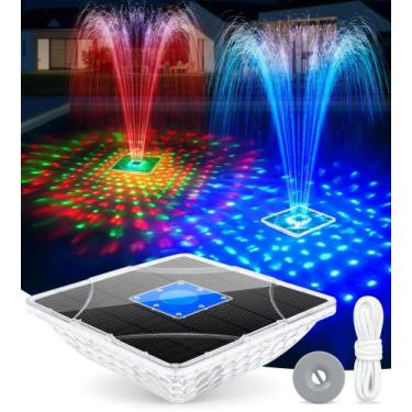 Imagem de Fonte Flutuante Solar ProSplash 2026 com Show de Luz para Piscina