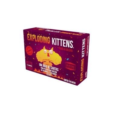 Imagem de Asmodee, Exploding Kittens Para A Galera, Jogo de Cartas para Amigos, 2 a 10 jogadores, Idade 8+ anos, Partidas de até 15 minutos
