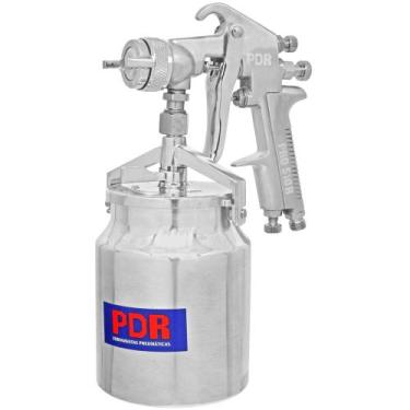 Imagem de Pistola de Pintura Pneumática Para Funilaria Têxteis Veicular Bico 1.6