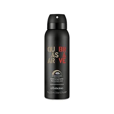 Imagem de O Boticário Quasar Brave Desodorante Antitranspirante 75g Fragrância: Fougère amadeirada