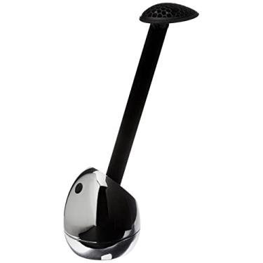 Imagem de Abajur de Alumínio Bella Iluminação Contract Cromado/ Preto Aluminio