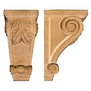 Imagem de Richelieu Hardware 010500T Acanthus Corbel-A15, 15 cm, carvalho vermelho
