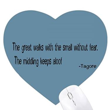 Imagem de Qoutes – Mousepad de borracha com frases curativas, ótima caminhada, coração