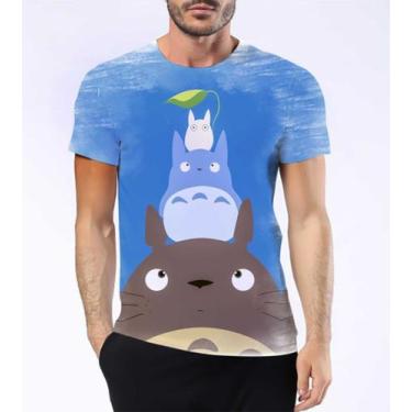 Imagem de Camiseta Camisa Meu Amigo Totoro Irmãs Satsuki Studio Hd 9 - Estilo Kr