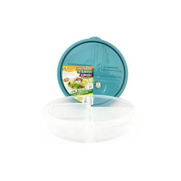 Imagem de Pote Conservador Alimentos Tampa 4 Divisórias Premier