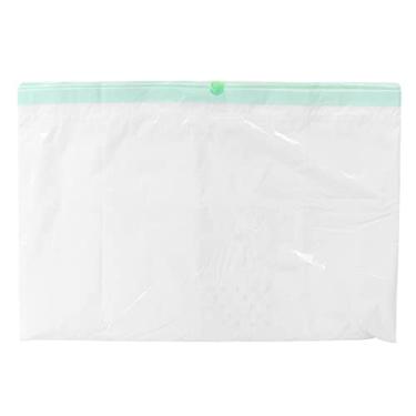 Imagem de Saco de filtro de areia de gato grosso e durável saco de filtro de forro de areia de gato alça de puxar escondida saco de gato de filtragem rápida 6 sacos de peneira com furos + 1 saco sem furos (P)