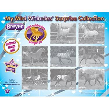 Imagem de Breyer Pacote Surpresa Mini Whinnies - Bolsa Surpresa - Coleção de 18 Cavalos, Incluindo Cavalo do Tesouro Dourado Especial - Para Crianças