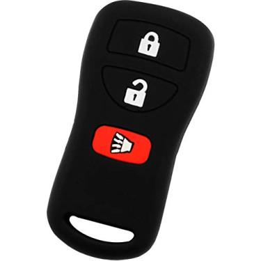 Imagem de Capa de borracha macia KeyGuardz sem chave para chave de carro Fob para Nissan Infiniti Pathfinder Frontier Murano Titan Xterra