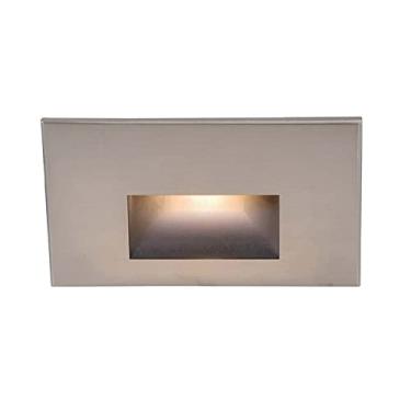 Imagem de WAC Lighting WL-LED100-C-BN LED Escadinha retangular em níquel escovado
