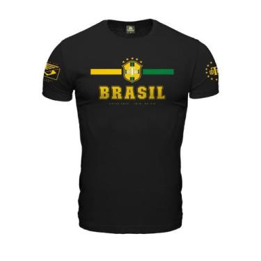 Imagem de Camiseta Brasil Copa Catar 2022 Team Six - Preta