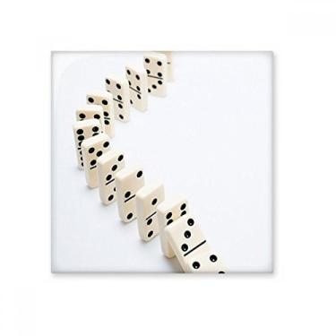 Imagem de Domino Pai Gow Photo Gambling azulejo cerâmico brilhante decalque vitrificado tijolo adornado pedra